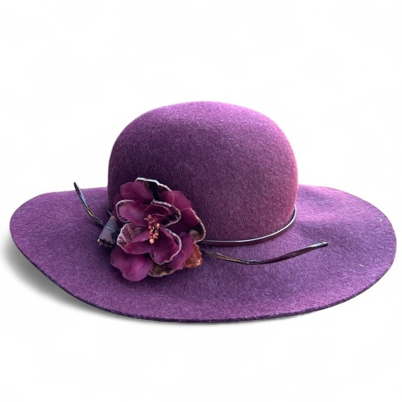 Banana Republic 100% Wool Fedora Hat ?? Made in Italy | Vintage Quiet Luxury main image 7